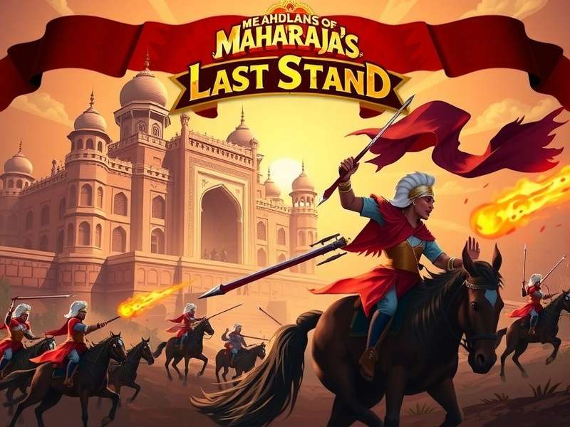Infographic showing Maharaja's Last Stand strategy tips